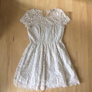 Lauren Conrad lace mini dress. Size 10.